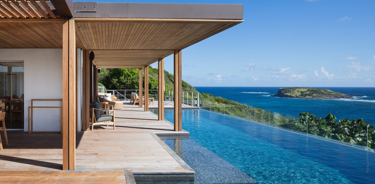 Villa om best seaside villa st barts