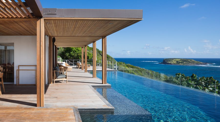 Villa om best seaside villa st barts