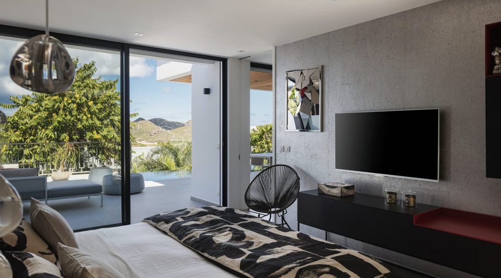 Bedroom at Villa Ventura St Barts